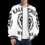 Kaluchie Black & White Lion Bomber
