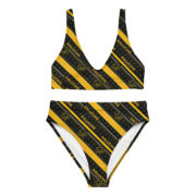 KALUCHIE Golden Tide High-Waisted Bikini