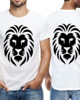 Kaluchie Lion Crest Tee – White (InkedJoy)