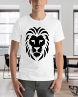 Kaluchie Lion Crest Tee – White (InkedJoy)